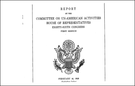 Congressional Report On Subversive Lawyers