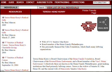 Discover the Networks Heinz Endowments